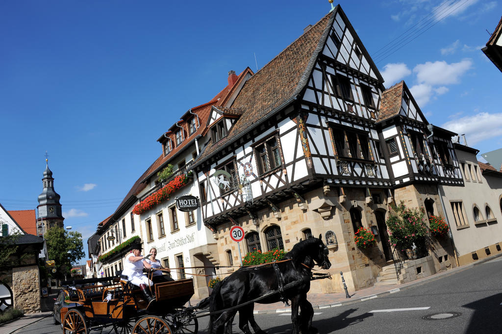 Weinkastell Zum Weissen Ross Otel Kallstadt Dış mekan fotoğraf